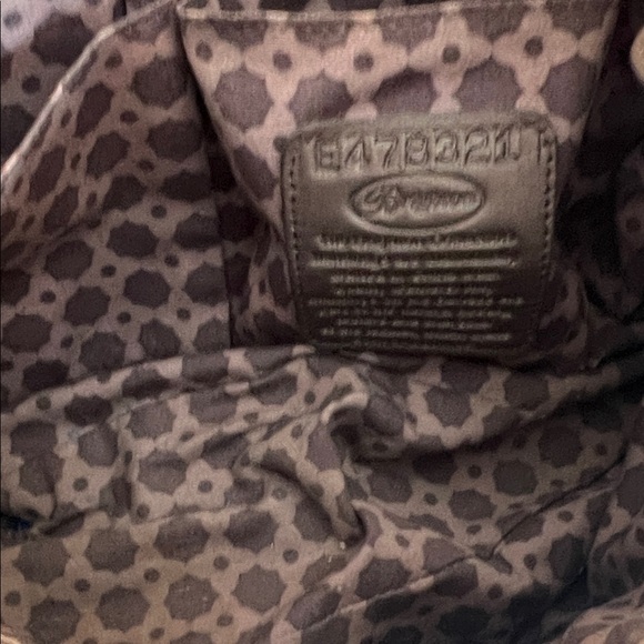 Gun metal metallic Brighton bag - Picture 4 of 11